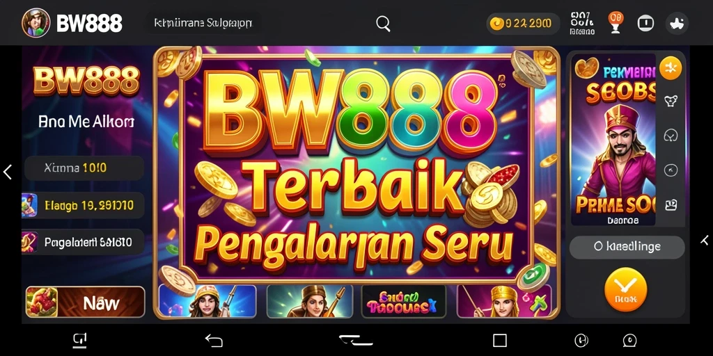 Tampilan gameplay BW888 yang mengasyikkan dan penuh warna.