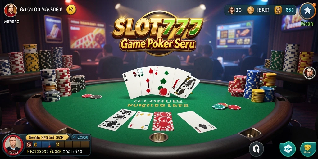 Tampilan gameplay yang mendebarkan di SLOT777 dengan pemain aktif dan taruhan seru.