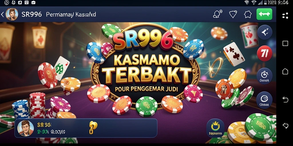 Tampilan memukau permainan Kasino SR996 dengan grafis menawan.